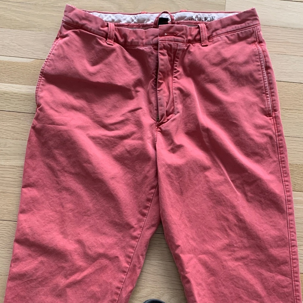 Vintage Men’s J. Crew Chinos! Cool salmon color for spring!  Size: 34 x 32